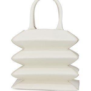 Staud White “Hutton” Leather Bag, NWT